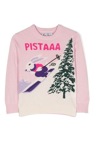 Pink wool jumper SAINT BARTH KIDS | PRC000700309E